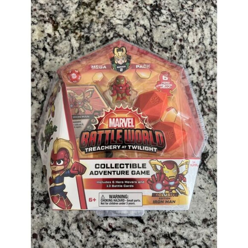 NEW Funko Marvel Battleworld Series 2 Iron Man‎ Mega Pack Treachery at Twilight